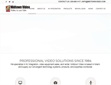 Tablet Screenshot of midtownvideo.com